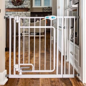 Carlson grind handsfree walk-thru hvit 81x76-112cm