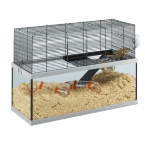 FP Gabry 80 svart/glass 79x30.5x51.4cm