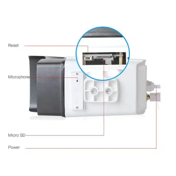 Vstarcam C18S IP-Kamera Fullfarge Utekamera Vanntett