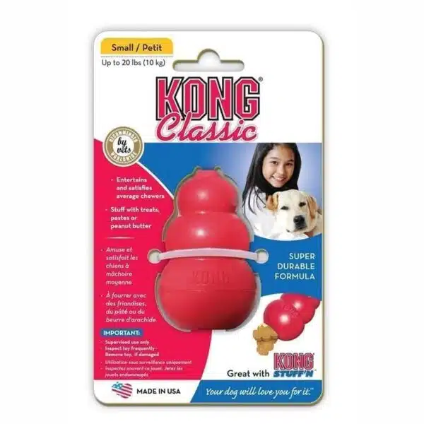 KONG Classic Aktivitetsleke Rød