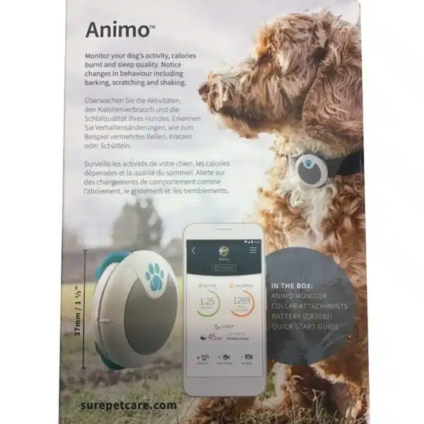Animo Activity and Behaviour Monitor - Sure Petcare Aktivitetsmåler