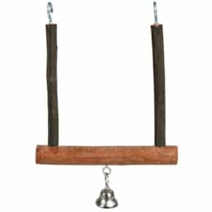 Huske naturtre med bjelle 12x15cm