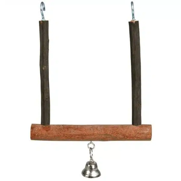 Huske naturtre med bjelle 12x15cm