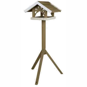 Natura fugle automat med stand 45 Ã— 28 Ã— 44 cm/1.25 med grey/
