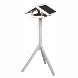 Natura fuglfÃ´rhus med stander. 46 Ã— 22 Ã— 44 cm/1.15 m