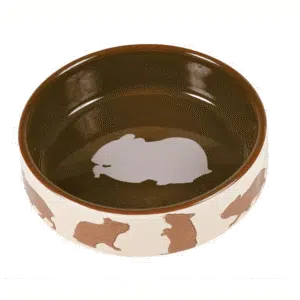 Matskål Keramikk med hamstermotiv 80ml