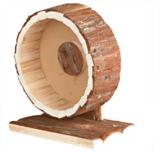 Hamsterhjul natural living 20cm i tre