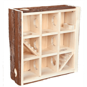 Natural living play tower 30Ã—30Ã—10cm