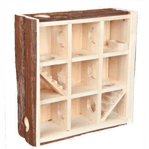 Natural living play tower 30Ã—30Ã—10cm