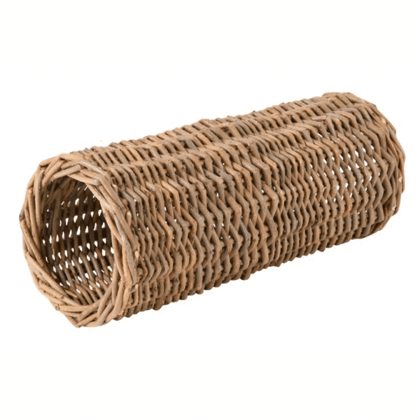 Wicker tunnel for hamster ø 10x25cm