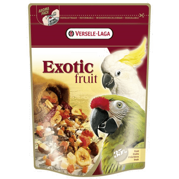 Papegøyefor Prestige exotic frukt mix 600g