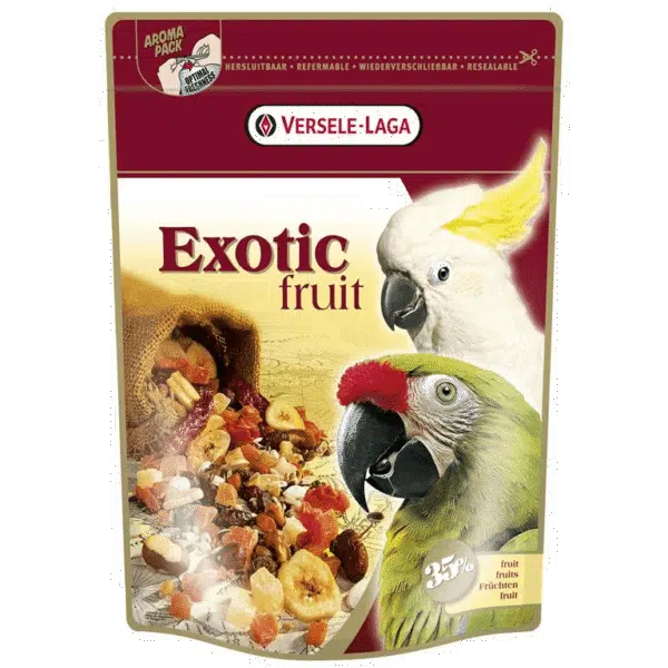 Papegøyefor Prestige exotic frukt mix 600g