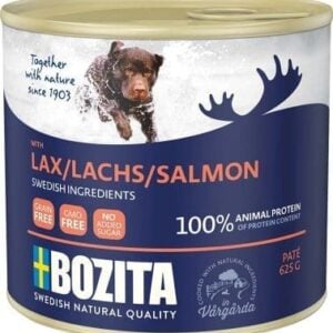 Bozita våtfÃ²r Biff og Laks PatÃ¨