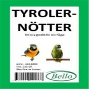 Tyroller nøtter  250g