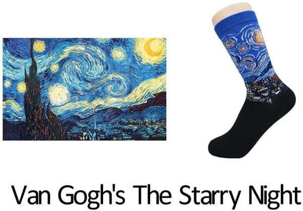 The Starry Night Motiv Blå