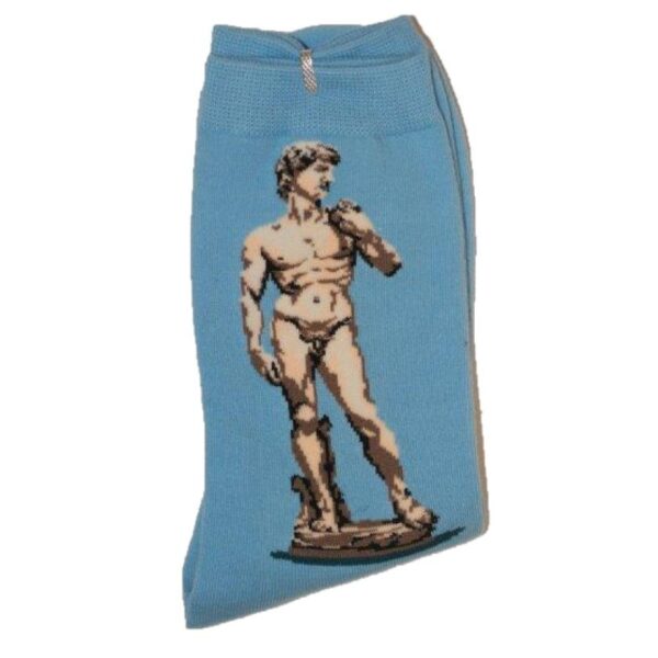 David Statue Motiv Blå
