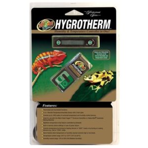 Zoo med hygrotherm luftfuktighets- & temperaturmåler