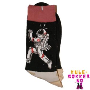 Løpende Astronaut Sokk