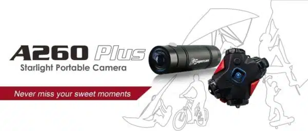 Supercam A260 Kamerasett til friluftsbruk