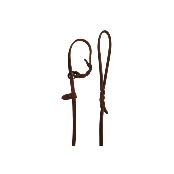 Alac Utstillingskobbel Lær Retriever Ring med stopp 1cm x 180cm