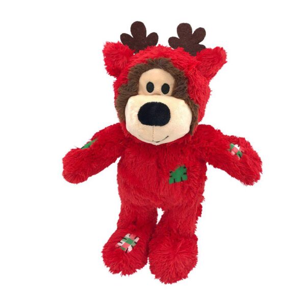 KONG Holiday Wild Knots Bear Mix Juleleke Hund