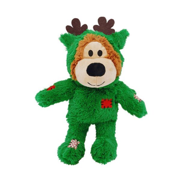 KONG Holiday Wild Knots Bear Mix Juleleke Hund