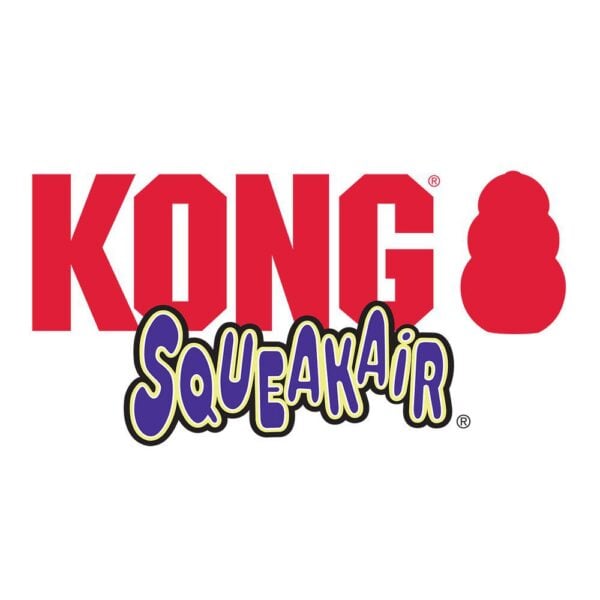 KONG Holiday Squeak Air Ball 6-pk Juleleke Hund