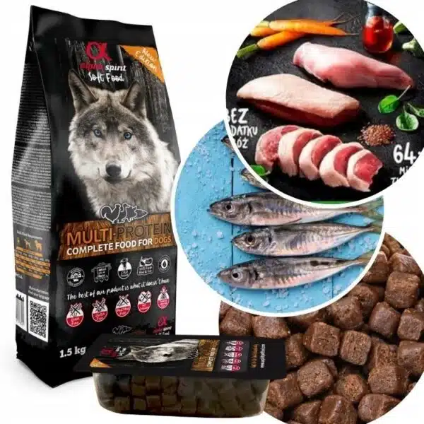 Alpha Spirit Semi-Moist Multiprotein KomplettfÃ´r-Godbiter