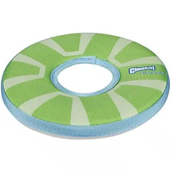 Chuckit Selvlysende Frisbee Snø og Flyteleke M