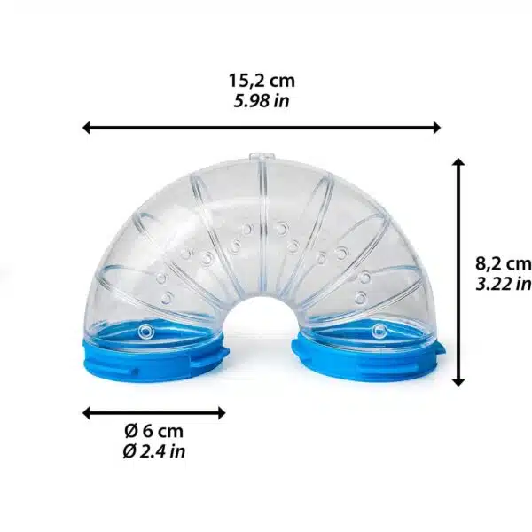 FP rør usving ø6cm mix farge