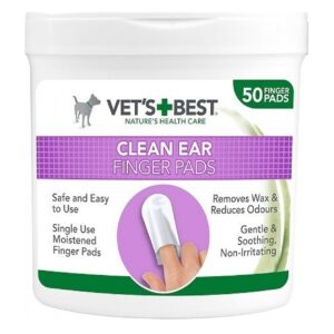 Vets Best Clean Fingerpads til ørerens