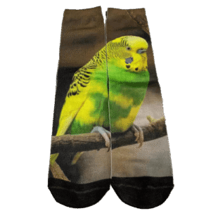 Tropefugl unisex 3D print sokker, onesize