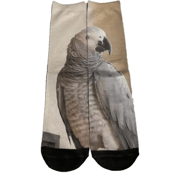 Tropefugl unisex 3D print sokker, onesize