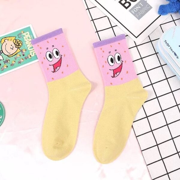 Sokker med Svampebob Karakterer