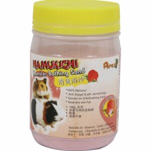 Hamukichi badesand til hamster med roselukt