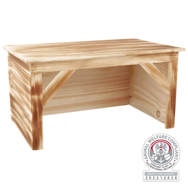 Hus til kanin-marsvin, Trixie Flamed Wood House Shelter