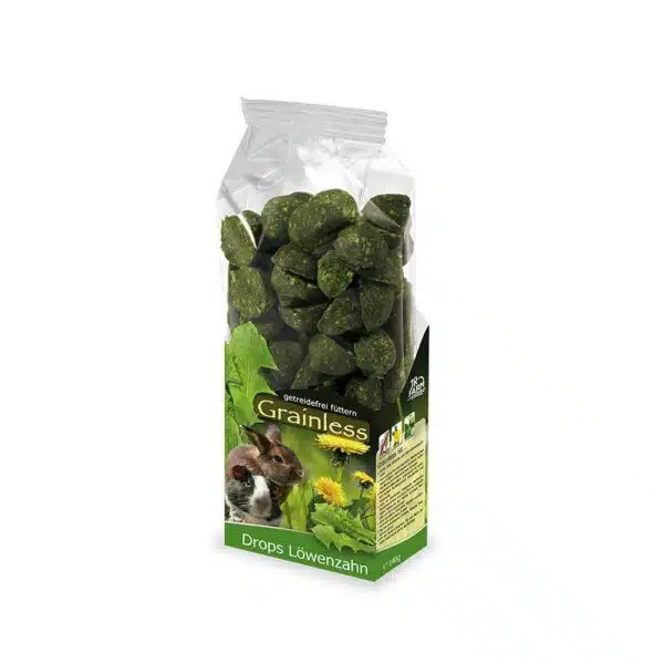 JR Farm Grainless drops løvetann
