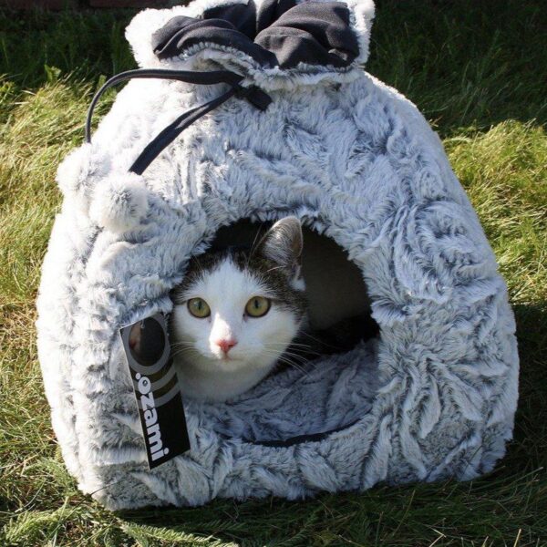 Katteigloo Sissela med toppåpning, 30x30x30cm