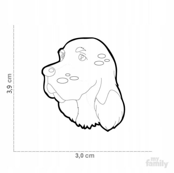 MyFamily Engelsk Setter IDtag