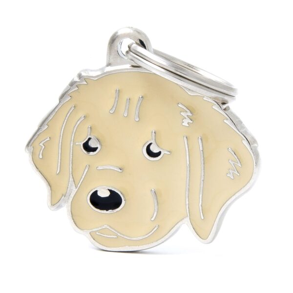 MyFamily Golden Retriever IDtag