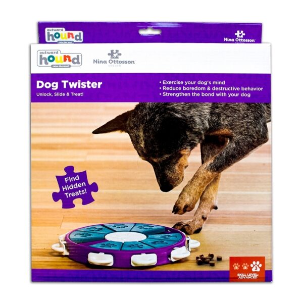 Nina Ottosson Dog Twister Plast Aktivitetsleke