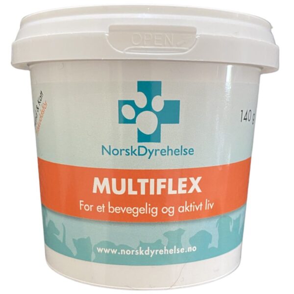 Norsk Dyrehelse MultiFlex Kosttilskudd Hund (4 størrelser)
