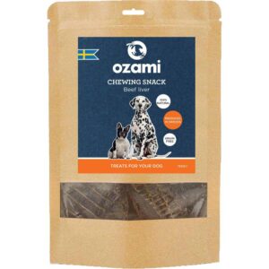 Ozami Premium Beef Liver Hundesnacks Storfe 150gÂ 