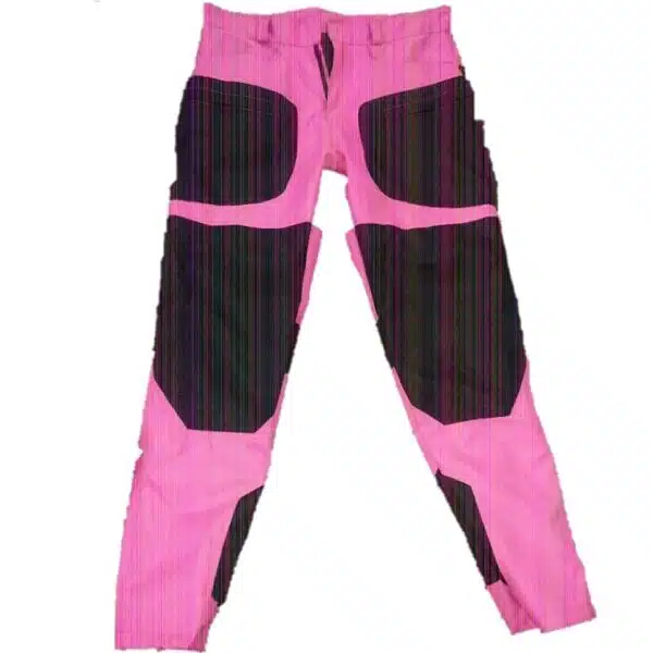 Treningsbukse med beltelås rosa