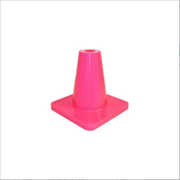 Kjegle 15 cm Gul/Rød/Rosa