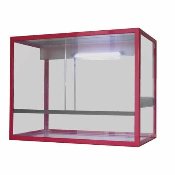 Terrarium svart eller aluminium, flere størrelser