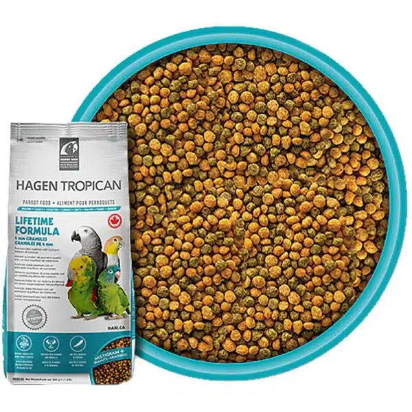 Tropican fullfÃ´rpellets papegøyer, Lifetime formula