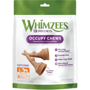 Whimzees Occupy Antler Dental Vegetar Tygg i pose