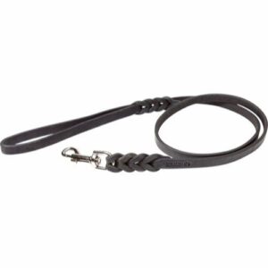 Lærkobbel Braided Leather Leash Buffalo Julius K9, 1m
