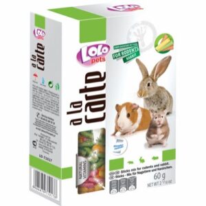 Lolo Pets A la Carte Sticks Mix Snacks til Kanin / Gnager